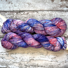 Load image into Gallery viewer, Meadow Poppies, merino nylon sock yarn