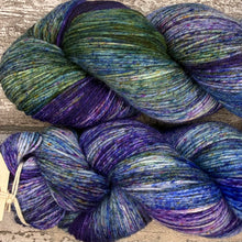 Load image into Gallery viewer, Bluebells, merino nylon sock yarn