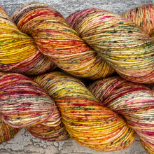 Load image into Gallery viewer, Mummy Tractor, merino nylon sock yarn