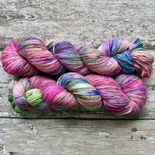 Load image into Gallery viewer, Rainbow Sprinkles, merino nylon sock yarn