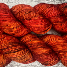 Load image into Gallery viewer, Sunset, merino nylon sock yarn