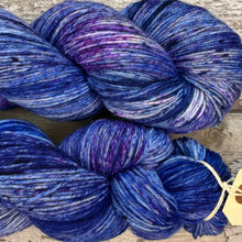 Load image into Gallery viewer, Purple Petals, merino nylon sock yarn