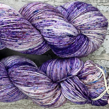 Load image into Gallery viewer, Purple Orchid, merino nylon sock yarn