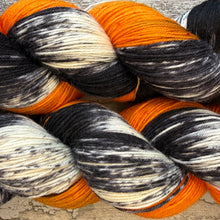 Load image into Gallery viewer, March Hoopoe, merino nylon sock yarn