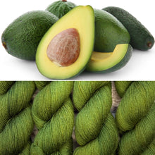 Load image into Gallery viewer, SALE Avocado, merino nylon sock yarn