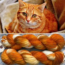Load image into Gallery viewer, Ginger Tabby Cat DK, merino nylon yarn