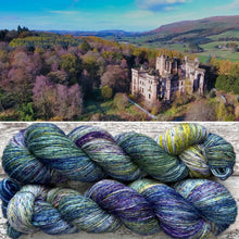 Load image into Gallery viewer, View of the Campsies, merino nylon sock yarn
