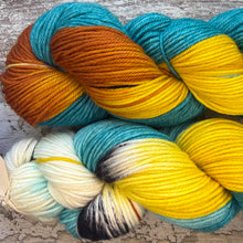 Load image into Gallery viewer, (April) European Bee Eater DK, merino nylon yarn