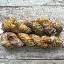 Load image into Gallery viewer, Amongst the Flowers, merino nylon sock yarn