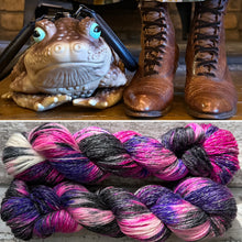 Load image into Gallery viewer, Childless Cat Lady, merino cotton sock yarn