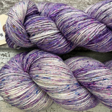 Load image into Gallery viewer, Field of Crocuses, merino nylon sock yarn
