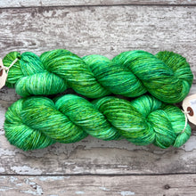 Load image into Gallery viewer, Green Chromis Fish DK, merino nylon yarn