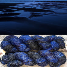 Load image into Gallery viewer, Night Ocean, merino pima cotton 4ply yarn