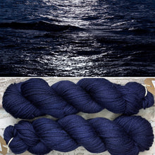 Load image into Gallery viewer, In the Navy Aran, soft superwash merino yarn
