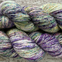 Load image into Gallery viewer, Brambles Sparkle, merino nylon sock yarn