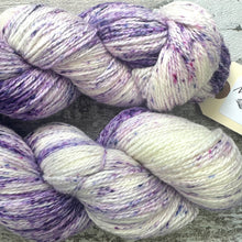 Load image into Gallery viewer, Crocuses in the Snow, merino pima cotton 4ply yarn