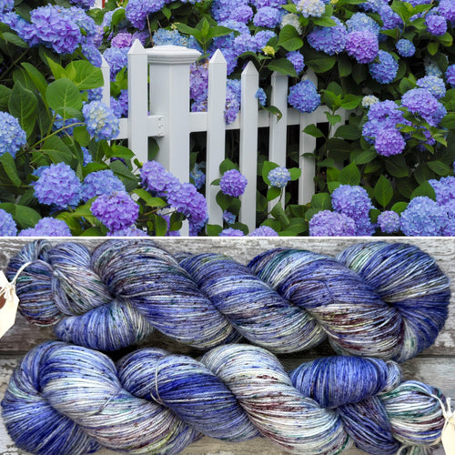 Cottage Garden, merino nylon sock yarn