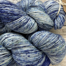Load image into Gallery viewer, Cooling Clouds, merino nylon sock yarn