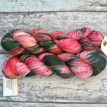 Load image into Gallery viewer, Christmas Cactus, merino nylon sock yarn