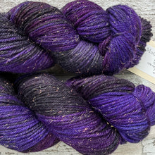 Load image into Gallery viewer, Distant Galaxies DK Mermaid Sparkle, merino nylon yarn