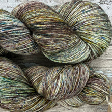 Load image into Gallery viewer, Maritime Sunburst Lichen, merino nylon sock yarn
