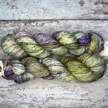 Load image into Gallery viewer, Winter Woodland, merino nylon sock yarn