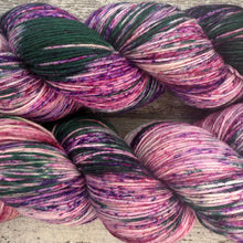Load image into Gallery viewer, SALE Christmas Begonia, merino nylon sock yarn