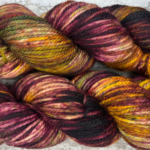 Horse Chestnut Aran, soft superwash merino yarn