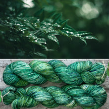 Load image into Gallery viewer, Spring Greens, merino nylon sock yarn