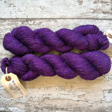 Load image into Gallery viewer, Royal Purple, merino nylon mermaid sock yarn
