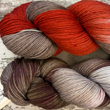 Load image into Gallery viewer, January Robin, merino nylon sock yarn
