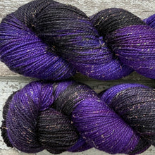 Load image into Gallery viewer, Distant Galaxies Mermaid Sparkle, merino nylon sock yarn