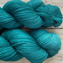 Load image into Gallery viewer, SALE Aqua, merino fingering yarn