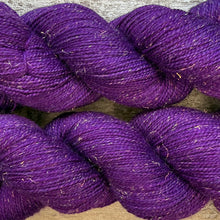 Load image into Gallery viewer, Royal Purple, merino nylon mermaid sock yarn
