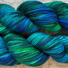 Load image into Gallery viewer, Peacock Aran, soft superwash merino yarn