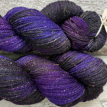 Load image into Gallery viewer, Distant Galaxies Mermaid Sparkle, merino nylon sock yarn