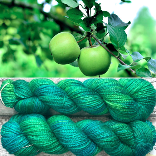 Apple Tree Aran, soft superwash merino yarn