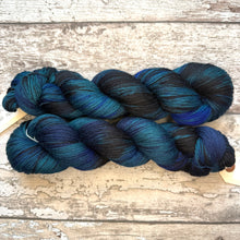 Load image into Gallery viewer, Teal Ocean, merino nylon sock yarn