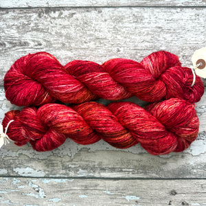 Discus Fish, merino nylon sock yarn