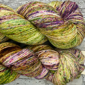 Summer Spinney, merino nylon sock yarn