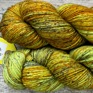 Glass Frog DK, merino nylon yarn