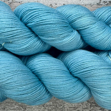 Load image into Gallery viewer, Cool Sky, merino nylon sock yarn