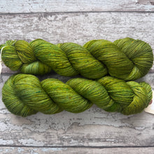 Load image into Gallery viewer, (May) Greenfinch, merino nylon sock yarn