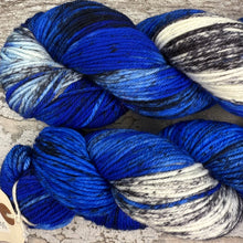Load image into Gallery viewer, Royal Blue Damselfish DK, merino nylon yarn