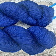 Load image into Gallery viewer, Midnight Blue, merino nylon sock yarn