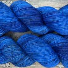 Load image into Gallery viewer, Asian Fairy-Bluebird, merino nylon sock yarn