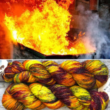 Load image into Gallery viewer, Inner Fire, merino pima cotton 4ply yarn