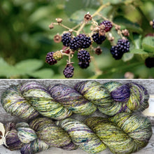 Load image into Gallery viewer, Winter Woodland, merino nylon sock yarn