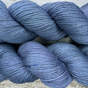 Thunder, grey merino nylon sock yarn