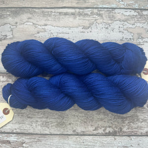 My Perfect Blue DK, merino nylon yarn